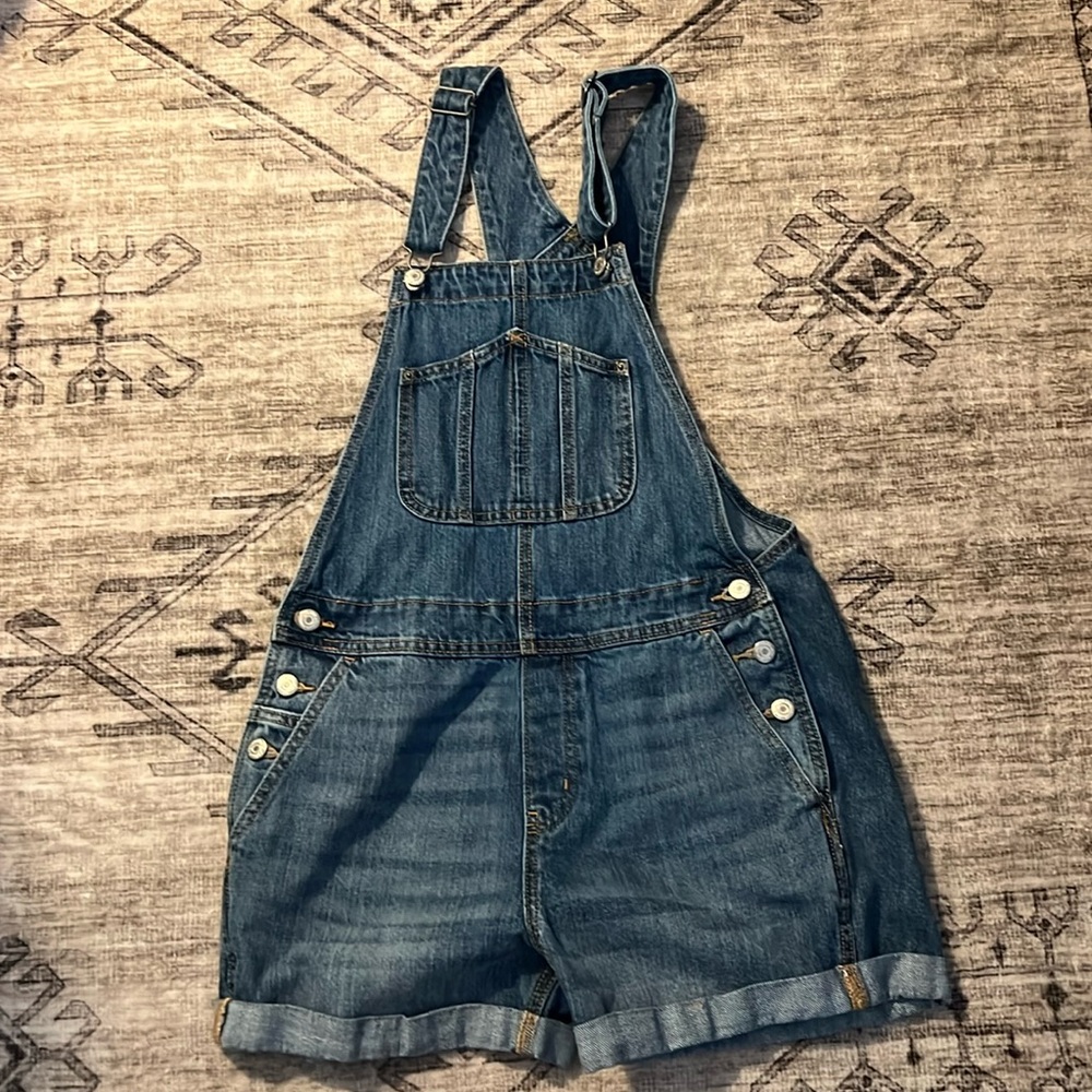Short Jean Overalls